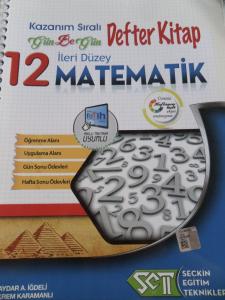12. Sınıf Matematik Kazanım Sıralı Gün Be Gün Defter Kitap