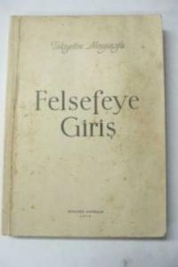 Felsefeye Giriş