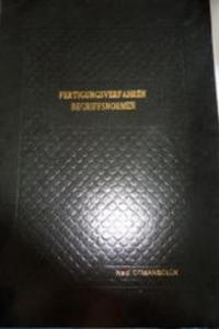 Fertigungsverfahren Begriffsnormen