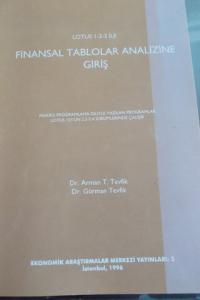 Finansal Tablolar Analizine Giriş