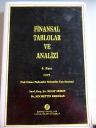 Finansal Tablolar ve Analizi