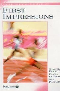 First Impressions