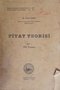 Fiyat Teorisi Cilt:1 Mal Piyasası