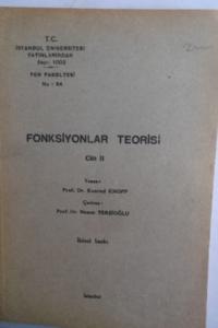 Fonksiyonlar Teorisi Cilt II