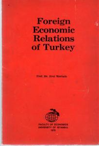 Foreign Economic Relations Of Turkey