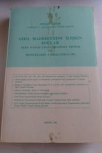 Gıda Maddelerine İlişkin Suçlar Ceza Yasası Uygulamasında Memur ve Memurların Yargılanmaları
