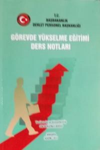 Görevde Yükselme Eğitimi Ders Notları