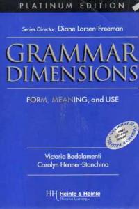 Grammar Dimensions 1