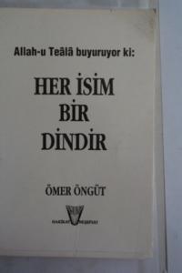 Her İsim Bir Dindir