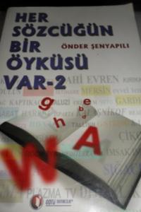 Her Sözcüğün Bir Öyküsü Var - 2