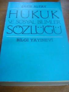 Hukuk Ve Sosyal Bilimler Sözlüğü