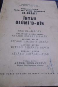 İhyau Ulumi'd - Din I. Rub'u'l - İbadat Dördüncü Kitab