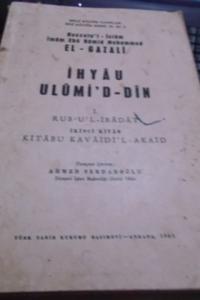 İhyau Ulumi'd - Din I. Rub'u'l - İbadat İkinci Kitabı