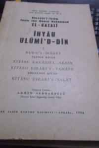 İhyau Ulumi'd - Din I. Rub'u'l - İbadat Üçüncü Kitab