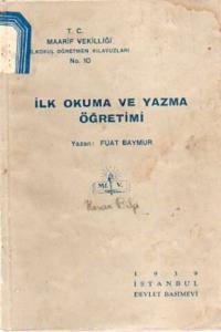 İlk Okuma ve Yazma Öğretimi