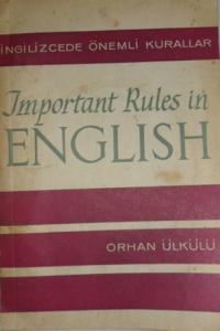 İmportant Rules İn English