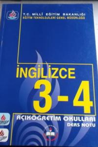 İngilizce Açık Öğretim Okulları Ders Notu 3-4