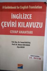 İngilizce Çeviri Kılavuzu Cevap Anahtarı
