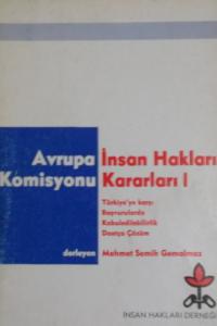 İnsan Hakları Kararları I