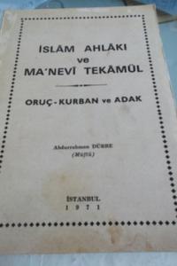 İslam Ahlakı ve Ma'nevi Tekamül