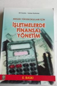 İşletmelerde Finansal Yönetim