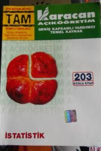 İSTATİSTİK 203 Kodlu Kitap