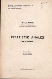 İstatistik Analizi
