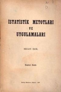 İstatistik Metotları ve Uygulamaları