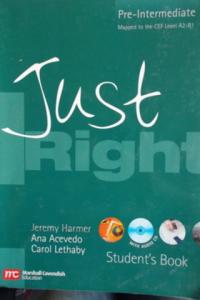 Just Pre - Intermediate Student's Book