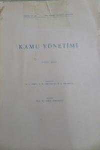 Kamu Yönetimi Üçüncü Kitap