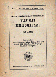 Klasikler Bibliyografyası ( Dünya Edebiyatından Tercümeler )