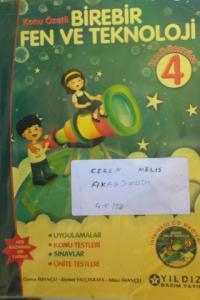 Konu Özetli Birebir Fen ve Teknoloji İlköğretim 4
