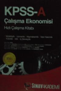 KPSS-A Çalışma Ekonomisi Hızlı Çalışma Kitabı