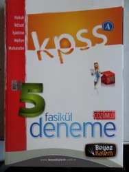 KPSS A Çözümlü 5 Fasikül Deneme