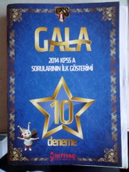 KPSS A Gala 10 Deneme