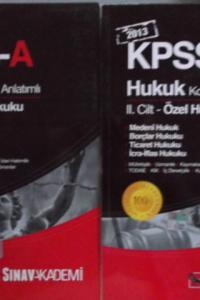 KPSS-A Hukuk Konu Anlatımı / 2 Cilt