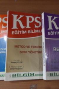 KPSS Eğitim Bilimleri Kitapları / 3 Adet