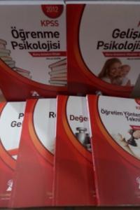 KPSS Eğitim Bilimleri Kitapları / 6 Adet