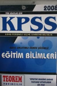 KPSS Eğitim Bilimleri Konu Anlatımlı Örnek Çözümlü