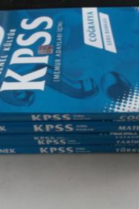 KPSS Genel Yetenek Genel Kültür Seti / 5 Adet