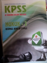 KPSS Hukuk 2 Konu Anlatımlı