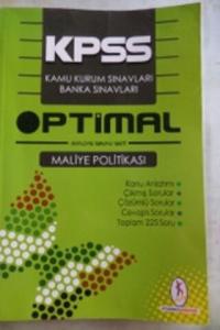 KPSS Optimal Maliye Politikası