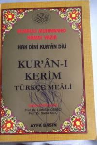 Kur'an-ı Kerim Türkçe Meali