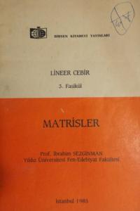 Lineer Cebir Matrisler