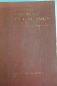 Logarithmisch Trigonometrische Tafeln