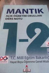 Mantık Açık Öğretim Okulları Ders Notu 1-2 Mantık Açık Öğretim Okulları Ders Notu 1-2