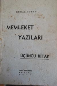 Memleket Yazıları Üçüncü Kitap