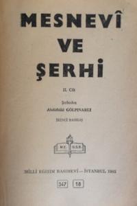 Mesnevi ve Şerhi II. Cilt