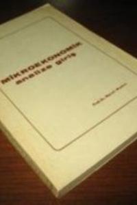 Mikroekonomik Analize Giriş