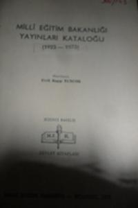 Milli Eğitim Bakanlığı Yayınları Kataloğu (1923-1973)